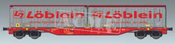 ACME 40438 - H0 - Containertragwagen Löblein, DB Cargo, Ep. V-VI